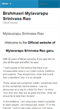 Mobile Screenshot of mylavarapu.net